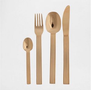 Modern Stainless Steel <b>Flatware</b> Set Mirror Polish Durable Construction Dishwasher Safe Lightweight NQH-11,012 Model Household - Product Image 6