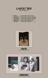V - 'Layover' [Version album Weverse] 1er mini-album - Product Image 2