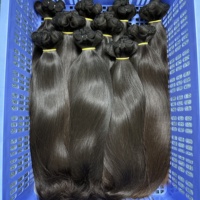 Cheveux humains vierges vietnamiens bruts non traités, prix d'usine direct vietnamien, vente en gros, prêt à être expédié