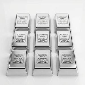 Premium Aluminum <b>Ingot</b> Industrial Grade Primary Aluminum Alloy 99.7% Pure Manufacturer Supplier refined aluminum billet <b>ingot</b> - Product Image 1