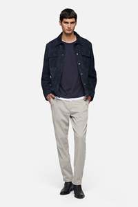 Pantalones de chándal lisos para hombre, 100% algodón, con diseño de bolsillo personalizado, pantalones de trabajo casuales de última moda para hombre. - Product Image 2