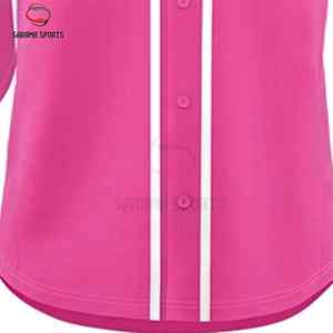 Fashion Casual Street Style Baseball Jerseys Custom OEM Factory Lightweight Durable Breathable Short Sleeve - Product Image 4