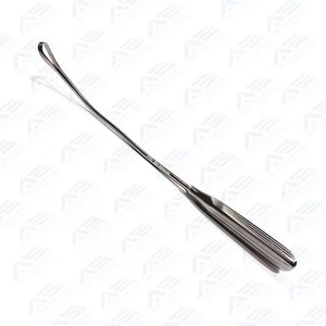 Disponibles dans toutes les catégories d'instruments chirurgicaux, instruments médicaux en acier inoxydable en stock, curettes utérines à double extrémité Sims. - Product Image 3