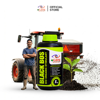 Stimulant biologique Black Bos Bio pour le sol, 1 kg, agent nutritif pour plantes agricoles avec protéines et vitamines de qualité alimentaire