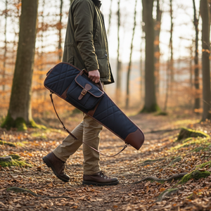 Housse de fusil de chasse en cuir de haute qualité, type piège à animaux, avec étiquette personnalisée, pour la chasse et le tir, en vente - Product Image 5