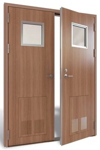 Puerta Cortafuego de Madera de Alta Calidad para Hospitales y Centros Médicos, Disponible para Suministro Mundial - Product Image 2