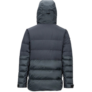 Windproof Stand Collar Men's Puffer Jacket - <b>Lightweight</b> Water-Resistant Woven Solid Zipper Closure <b>Coat</b> for Winter - Product Image 3