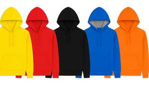 Sweat à capuche classique pour homme, couleur unie, avec cordon de serrage et poche kangourou, tendance hiver - Product Image 4
