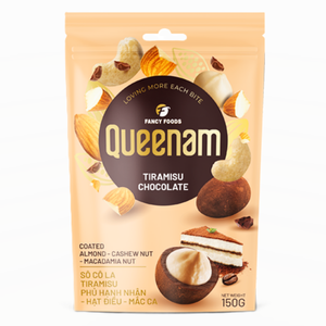 Wholesale Massive Dragee <b>Chocolate</b> Tiramisu <b>Chocolate</b> Coated Almond Cashew Macadamia Nuts 150G Candy Snacks HALAL Hot Price - Product Image 1