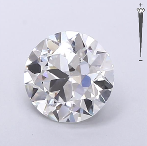 Diamante Cultivado en Laboratorio con Certificación IGI, 2.50 CT, Corte Europeo Antiguo, Color E, Claridad VVS2, Modelo LG 723592170, ROYAL GEMS, para Joyería - Product Image 4