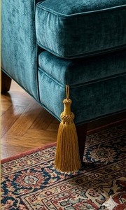 Juego de Servilleteros Clásicos con Borlas Doradas para Decoración de Mesa de Boda - Product Image 2
