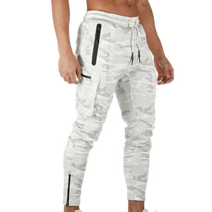 Pantalon de jogging ample et respirant pour homme, avec cordon de serrage, imprimé, style sportif, hip-hop, pour l'entraînement et la détente - Product Image 5