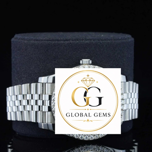 Best Quality New Stainless Steel Luxury Rose Gold Moissanite Diamond Watch 20mm for Business Wear Parties Daily Fashion Best - Product Image 2
