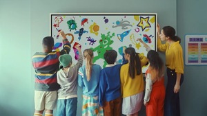 Tableau numérique interactif 85 pouces 4K UHD avec écran tactile, affichage professionnel pour le dessin, idéal pour les entreprises et les studios - Product Image 5