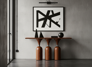 Console <b>Table</b> Plywood Coffee <b>Table</b> for Living Room OEM ODM Indoor Home Furniture Factory Direct Handcrafted Wood Furniture - Product Image 5