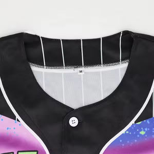 Uniforme de Béisbol Sublimado Personalizado de Alta Calidad OEM para Hombre, Ropa Deportiva de la Mejor Calidad, Jersey de Softbol al Por Mayor - Product Image 5