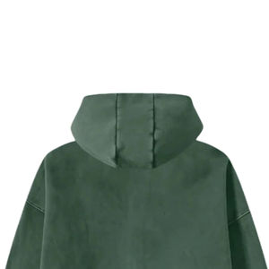 Sweat-shirts pour hommes en polyester/coton de haute qualité, imperméables, en molleton, effet délavé, design personnalisé, couleur unie, basiques, streetwear - Product Image 6