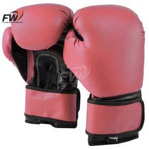 Gants de boxe de qualité supérieure, fournisseur OEM d'usine, gants de boxe professionnels en cuir PU, logo personnalisable - Product Image 4