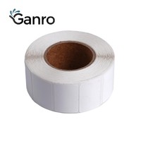 Etiqueta Adhesiva Térmica Directa Personalizada de 40x30 50x25 50x30 58x40 58x60 60x40, Resistente al Calor, con Código de Barras, para Alimentos de Supermercado