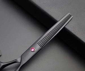 Ciseaux de coiffure professionnels de 7 pouces, design dragon, ciseaux de coupe de cheveux pour salon de coiffure, acier de haute qualité pour cheveux secs et mouillés - Product Image 1