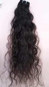 <strong>Vendor's</strong> Natural Chemical-Free Indian Raw Wavy Virgin Hair Extensions Cuticle Aligned Straight Deep Wave Bundles - Product Image 4