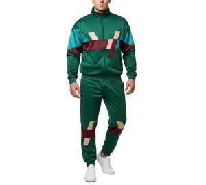 ชุดเซ็ตผู้ชายแบบสั่งตัดพิเศษ น้ำหนักเบา ระบายอากาศได้ดี เสื้อแจ็คเก็ตกันลม กางเกงจ็อกเกอร์ ชุดวอร์มสองชิ้น - Product Image 6