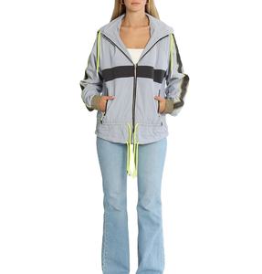 Veste coupe-vent pour femme, style nouveau, vente en gros, personnalisable, best-seller, veste coupe-vent en nylon respirant pour femme, courte - Product Image 5