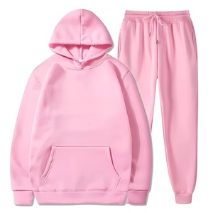 Men's <b>Hoodies</b> <b>Fleece</b> Tracksuit Hoodie Jogger Set Casual Streetwear Relaxed Fit Winter Wear Custom Logo Wholesale Bulk - Product Image 4