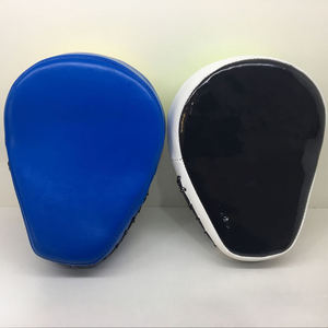 Guantes de Boxeo de Cuero Duradero, Almohadillas de Boxeo Profesionales, Almohadillas de Enfoque Manuales para Entrenamiento de MMA, Muay Thai, Kickboxing y Karate - Product Image 1