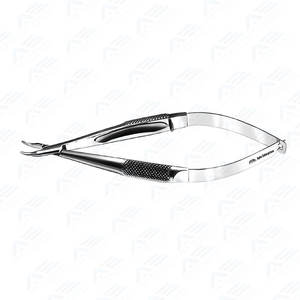 Portaagujas Barraquer Instrumentos de microcirugía oftálmica Portaagujas Barraquer de titanio Potencia manual de tamaño pequeño - Product Image 6