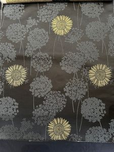 100% Ultra Soft Polyester Brocade Satin Jacquard Fabric Quick-Dry Breathable <b>Metallic</b> <b>Yarn</b> for Garments for Muslim Women (D No - Product Image 3