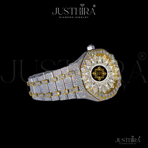 Best Quality Fashion Moissanite Diamond Watch for Women Luxury Crystal Studded <b>Wristwatch</b> with Elegant Design Available For Sale - Product Image 2