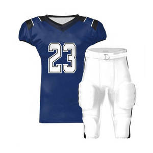 Une tenue de football américain qui s'adapte parfaitement et est fabriquée en tissu résistant à la transpiration est idéale pour les vêtements d'équipe et l'entraînement. - Product Image 1