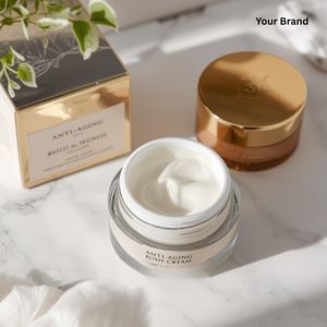 Crema Reafirmante y Lifting para el Cuello, Antienvejecimiento, Hidratante, Unifica el Tono de Piel, con Manteca de Cupuaçu, Ácido Hialurónico y Cafeína - Product Image 4