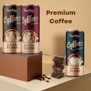 กระป๋องใส่คาเฟอีนขนาด250มล. รสชาติกาแฟดำรสชาติผลไม้พร้อมส่งจากโรงงานในเวียดนาม - Product Image 5