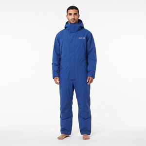 Mono de Esquí Impermeable Azul para Hombre Hawk Eye, Traje de Nieve de una Pieza con Capucha, Cortavientos, Transpirable, Ropa de Invierno para Exteriores - Product Image 4