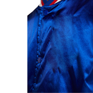 Veste bomber en satin de haute qualité pour homme, fabriquée en gros par une usine, veste bomber décontractée en satin pour homme - Product Image 6