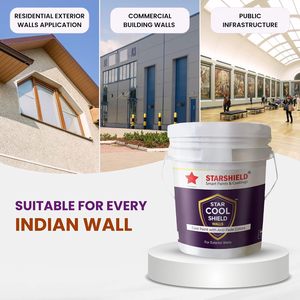 Starshield Star Cool Shield Walls Acrylic <b>Paint</b> for Exterior Walls Anti Fade Color Coating - Product Image 6