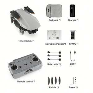 FAITH MINI2 Dron Profesional 4K HD 5G WIFI con Doble Cámara, Quadcopter con Control Remoto de 3KM, Giroscopio de 6 Ejes, Plástico de Grado Comercial - Product Image 5