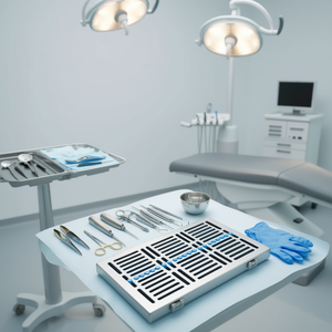 Juego de Instrumentos Quirúrgicos Dentales Básicos, Kit de Cirugía Oral para Extracción e Implantes - Product Image 2