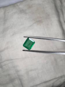 Wholesale 1.05 Ct Natural Zambian Emerald Octagon Shape Loose Green Gemstone Premium Stone for Rings Pendants Jewelry - Product Image 1