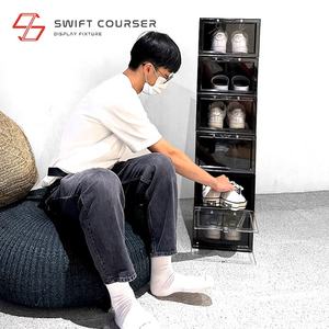 Caja de Almacenamiento de Zapatos de Plástico Swift Courser Display SB-X1-A 26(L)x34(W)x16(H)cm para Exhibición - Product Image 5