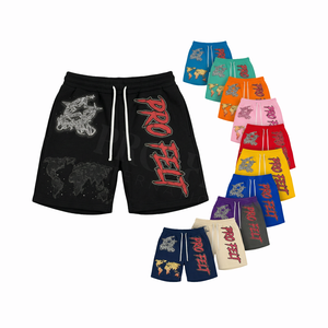 Shorts de Verano 2026, Modernos, Vintage, Elegantes, con Estampado Puff, Diseño de Logotipo Personalizado, Ecológicos, Transpirables y de Secado Rápido - Product Image 1