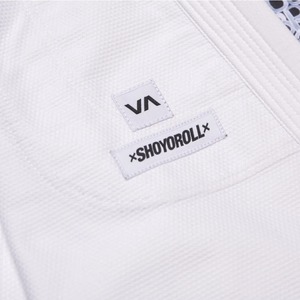 ชุดยิวยิตสู Shoyorol Batch 115 White Flag Mamba คุณภาพสูง ระดับมืออาชีพ 460gsm ผ้าฝ้าย 100% สำหรับนักกีฬาบราซิลเลียน ยิวยิตสู  แบบคิโมโน  รุ่น Front - Product Image 4