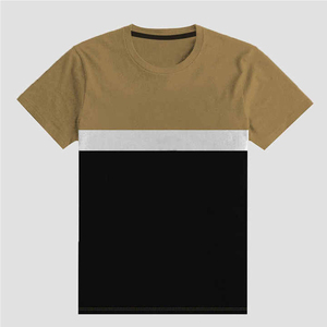 เสื้อยืดคอกลมผู้ชายดีไซน์ใหม่ แห้งเร็ว เทคนิคการพิมพ์ลายบนผ้าฟลีซ ไซส์ใหญ่ แขนสั้น สวมใส่สบาย - Product Image 1