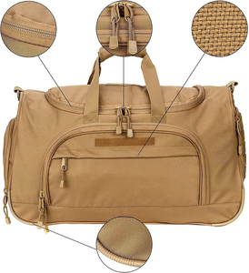 Waterproof and Water-Resistant <b>Convertible</b> Tactical Shoulder Bag Casual Sport Duffel <b>Backpack</b> for Hiking Tactical Bags - Product Image 3