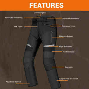 Veste de course pour moto en polyamide, imperméable, respirante, coupe-vent, manches longues, veste de protection pour la conduite, logo personnalisé - Product Image 5