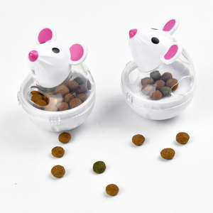 Bol interactif d'alimentation pour chien et chat, jouet anti-fuite, distributeur de nourriture pour animaux de compagnie, jouet d'entraînement de haute qualité pour l'alimentation lente - Product Image 1