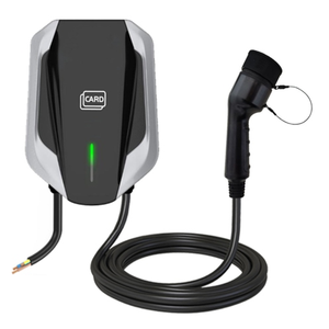 Borne de recharge murale pour véhicule électrique Type 2, indice de protection IP65, 7 kW, 16 A, nouvelle borne de recharge murale ZSWINNER avec câble de 5 m et garantie d'un an - Product Image 2