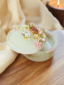 Decorative Handmade Resin Jewelry <b>Box</b> With Premium Finish For <b>Wedding</b> Anniversary And Birthday <b>Gifts</b> - Product Image 5
